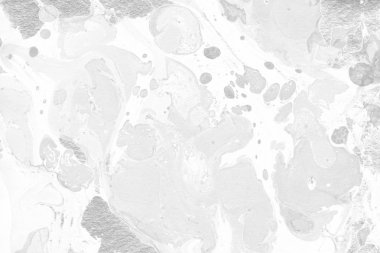 Gümüş arka plan mavi boya ile doku sıçramalarına