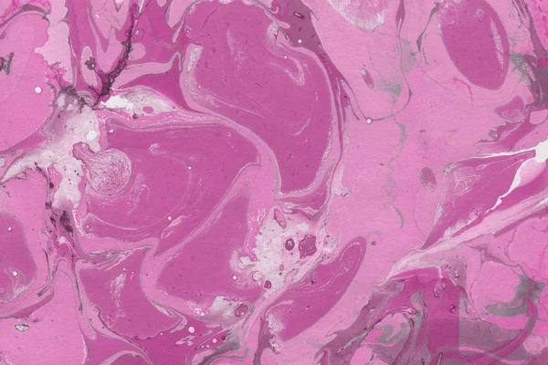 Рожевий Мармуровий Фон Текстурою Бризок Фарби — стокове фото