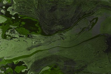 Yeşil mermer arka plan boya ile doku sıçramalarına