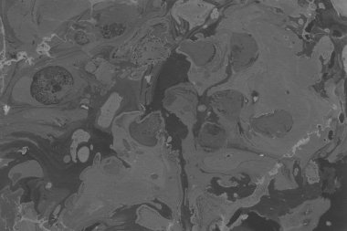 Gümüş arka plan mavi boya ile doku sıçramalarına