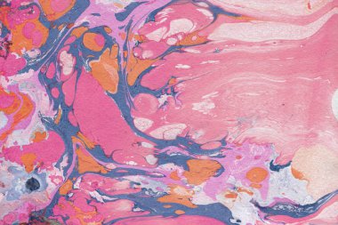 Boyalı çok renkli arkaplan desen sıçratır