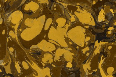 Mermer boya desenli altın soyut arkaplan
