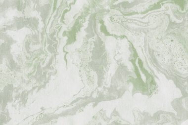 Yeşil mermer arka plan boya ile doku sıçramalarına