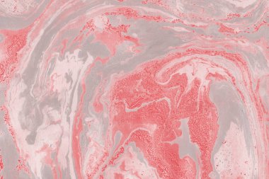 Boya desenli kırmızı mermer arkaplan