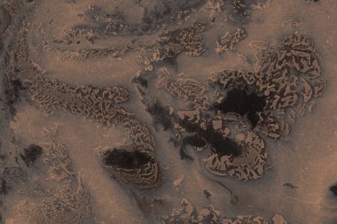 Turuncu mermer arka plan boya ile doku sıçramalarına