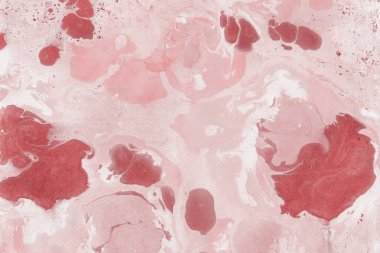 Boya desenli kırmızı mermer arkaplan