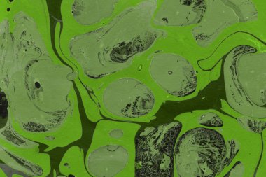 Yeşil mermer arka plan boya ile doku sıçramalarına