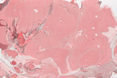 Boya desenli kırmızı mermer arkaplan