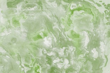 Yeşil mermer arka plan boya ile doku sıçramalarına