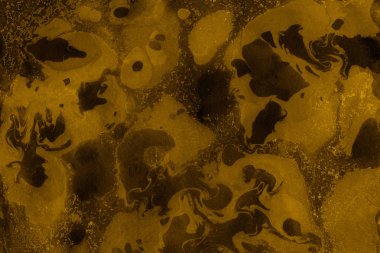 Mermer boya desenli altın soyut arkaplan