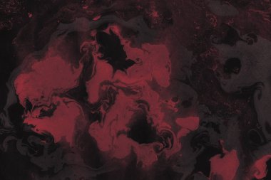 Boya desenli kırmızı mermer arkaplan