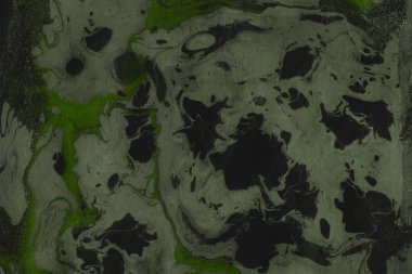 Yeşil mermer arka plan boya ile doku sıçramalarına