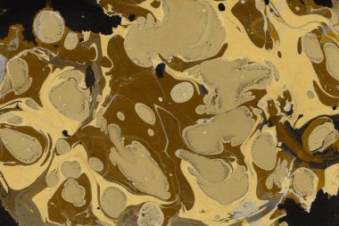 Mermer boya desenli altın soyut arkaplan