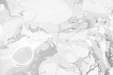 Gümüş arka plan mavi boya ile doku sıçramalarına