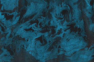 mavi arka plan boya ile doku sıçramalarına