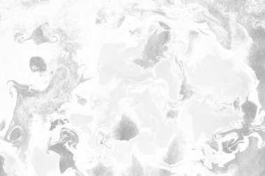 Gümüş arka plan mavi boya ile doku sıçramalarına