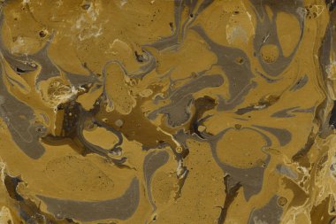Mermer boya desenli altın soyut arkaplan