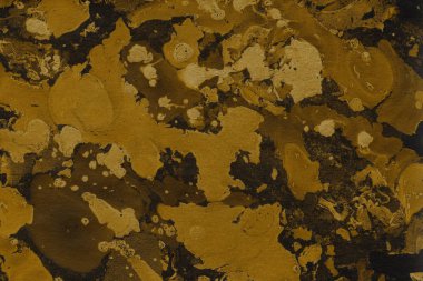 Mermer boya desenli altın soyut arkaplan