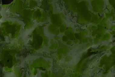 Yeşil mermer arka plan boya ile doku sıçramalarına