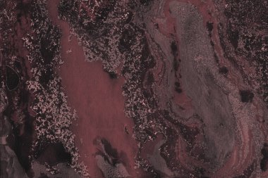 Boya desenli kırmızı mermer arkaplan