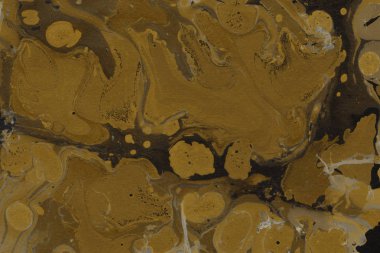 Mermer boya desenli altın soyut arkaplan