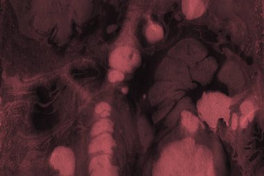 Boya desenli kırmızı mermer arkaplan