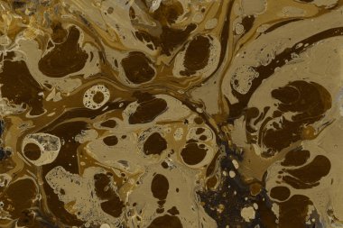 Mermer boya desenli altın soyut arkaplan