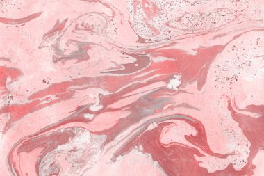 Boya desenli kırmızı mermer arkaplan