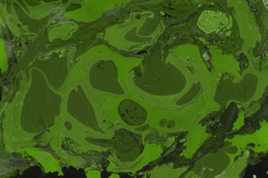 Yeşil mermer arka plan boya ile doku sıçramalarına