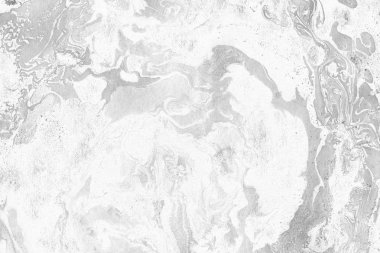 Gümüş arka plan mavi boya ile doku sıçramalarına