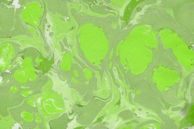 Yeşil mermer arka plan boya ile doku sıçramalarına