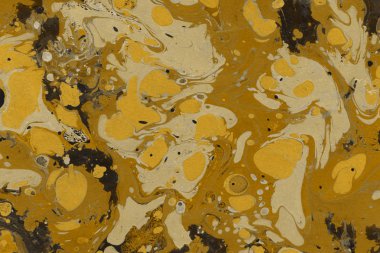 Mermer boya desenli altın soyut arkaplan