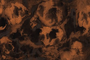 Turuncu mermer arka plan boya ile doku sıçramalarına