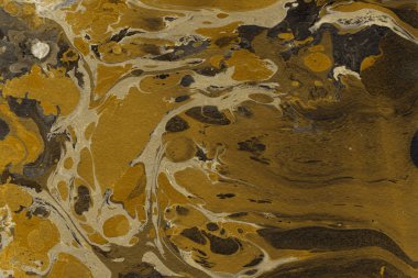 Mermer boya desenli altın soyut arkaplan