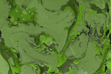 Yeşil mermer arka plan boya ile doku sıçramalarına