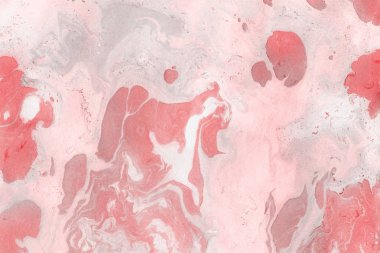 Boya desenli kırmızı mermer arkaplan