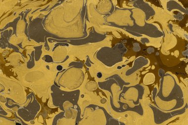 Mermer boya desenli altın soyut arkaplan