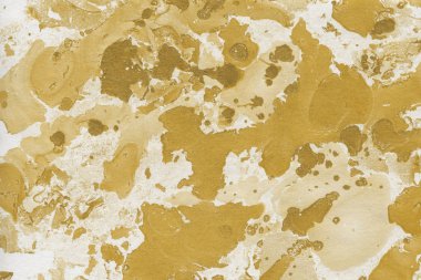 Mermer boya desenli altın soyut arkaplan