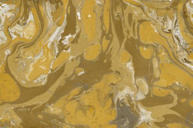 Mermer boya desenli altın soyut arkaplan