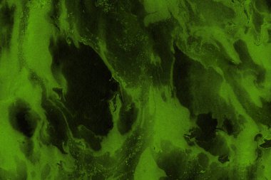 Yeşil mermer arka plan boya ile doku sıçramalarına