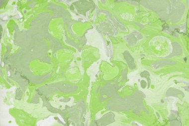 Yeşil mermer arka plan boya ile doku sıçramalarına