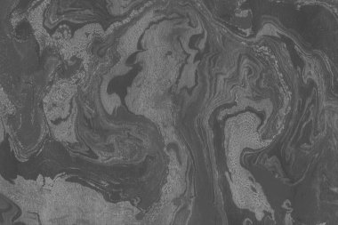 Gümüş arka plan mavi boya ile doku sıçramalarına