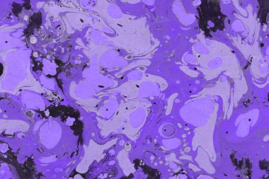 boya desenli mor mermer arkaplan