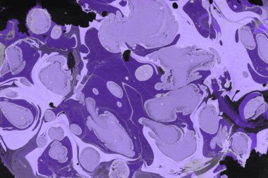 boya desenli mor mermer arkaplan