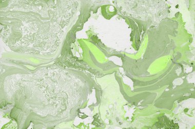 Yeşil mermer arka plan boya ile doku sıçramalarına