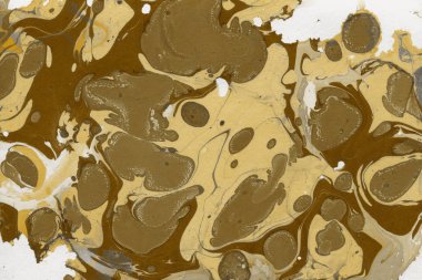 Mermer boya desenli altın soyut arkaplan