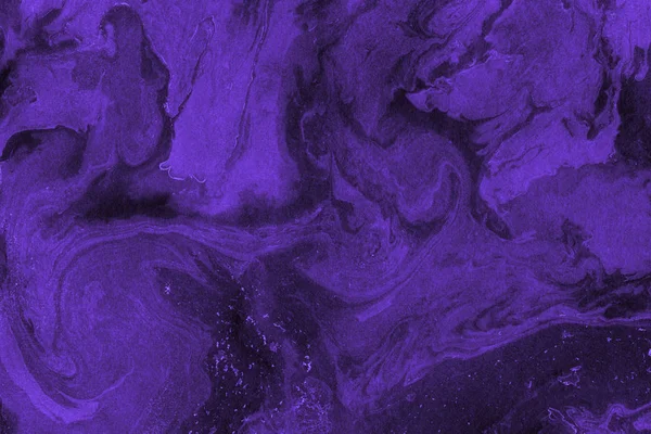 ペイントと紫の抽象的な背景テクスチャを飛散します — ストック写真