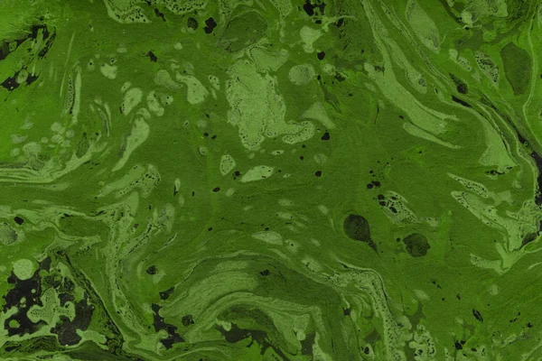 Yeşil mermer arka plan boya ile doku sıçramalarına