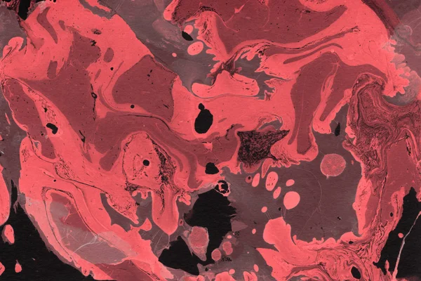 Boya desenli kırmızı mermer arkaplan