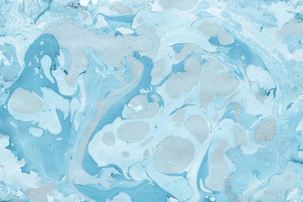 Fondo Azul Abstracto Con Textura Salpicaduras Pintura —  Fotos de Stock